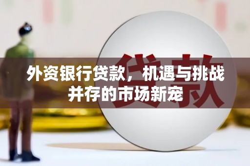 新晃外资银行贷款，机遇与挑战并存的市场新宠
