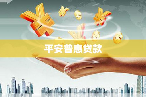 新晃平安普惠贷款