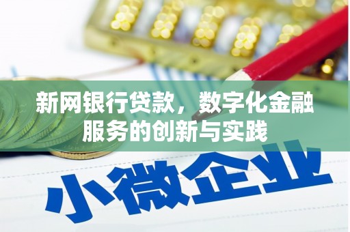 新晃新网银行贷款，数字化金融服务的创新与实践