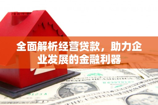 新晃全面解析经营贷款，助力企业发展的金融利器
