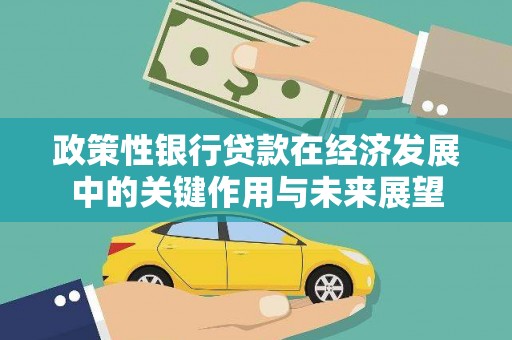 新晃政策性银行贷款在经济发展中的关键作用与未来展望