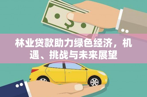 新晃林业贷款助力绿色经济，机遇、挑战与未来展望