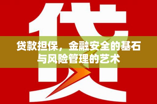 新晃贷款担保，金融安全的基石与风险管理的艺术