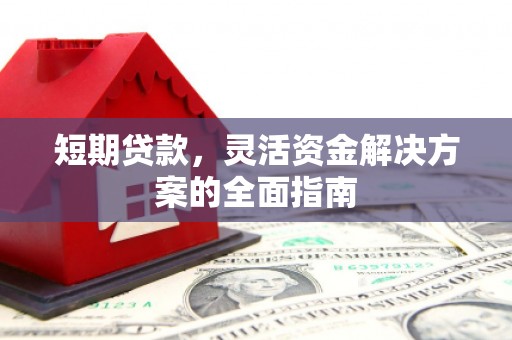新晃短期贷款，灵活资金解决方案的全面指南