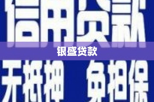 新晃银盛贷款