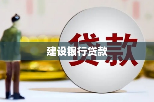 新晃建设银行贷款
