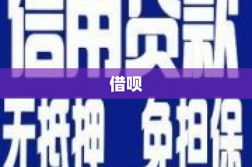 新晃借呗