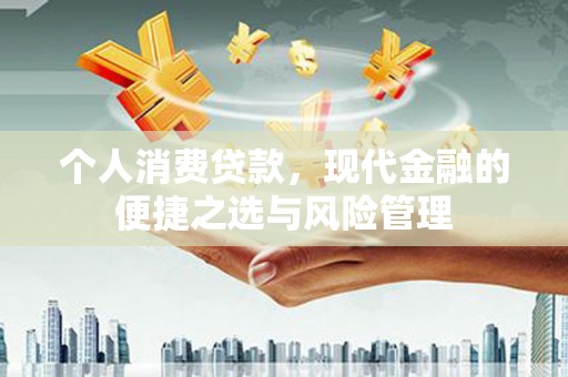 新晃个人消费贷款，现代金融的便捷之选与风险管理