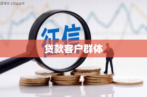 新晃贷款客户群体