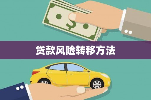 新晃贷款风险转移方法