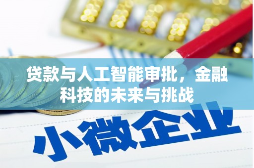 新晃贷款与人工智能审批，金融科技的未来与挑战