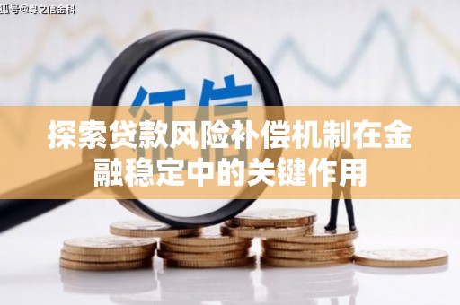 新晃探索贷款风险补偿机制在金融稳定中的关键作用