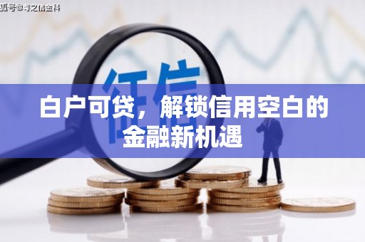 新晃白户可贷，解锁信用空白的金融新机遇