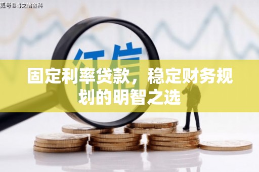 新晃固定利率贷款，稳定财务规划的明智之选