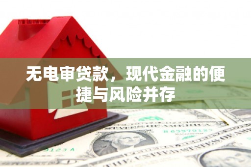 新晃无电审贷款，现代金融的便捷与风险并存