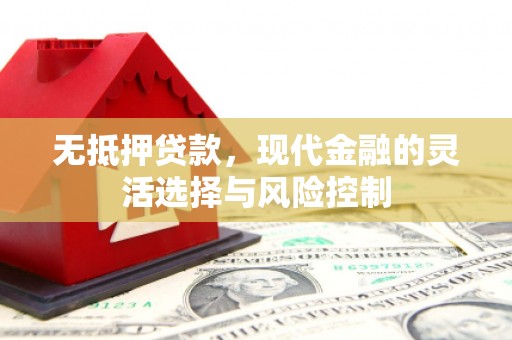 新晃无抵押贷款，现代金融的灵活选择与风险控制