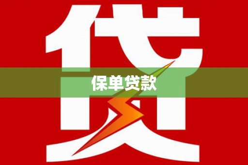 新晃保单贷款