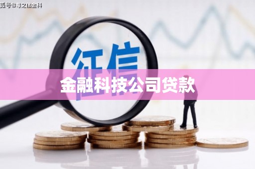 新晃金融科技公司贷款