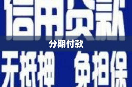 新晃分期付款