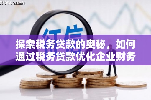 新晃探索税务贷款的奥秘，如何通过税务贷款优化企业财务