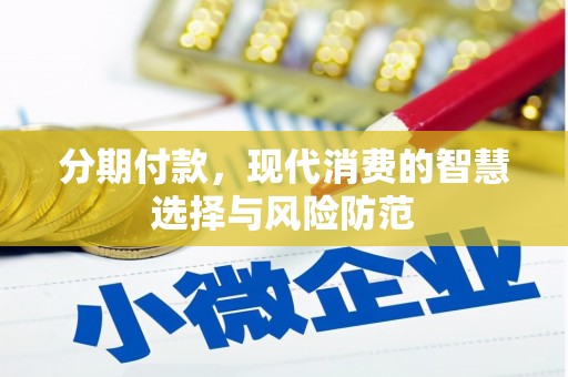 新晃分期付款，现代消费的智慧选择与风险防范
