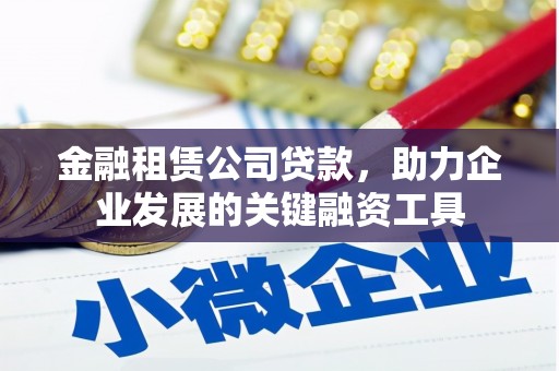 新晃金融租赁公司贷款，助力企业发展的关键融资工具