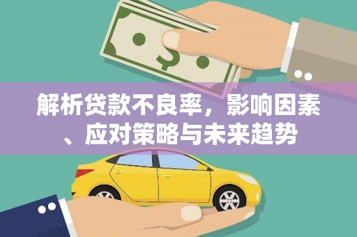 新晃解析贷款不良率，影响因素、应对策略与未来趋势