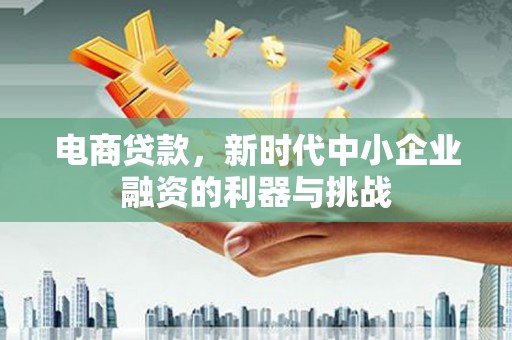 新晃电商贷款，新时代中小企业融资的利器与挑战