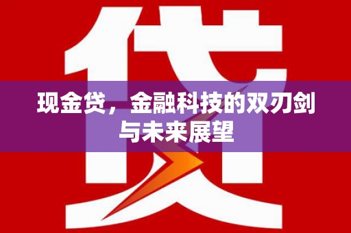 新晃现金贷，金融科技的双刃剑与未来展望