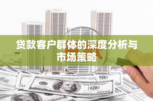 新晃贷款客户群体的深度分析与市场策略
