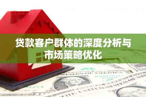 新晃贷款客户群体的深度分析与市场策略优化