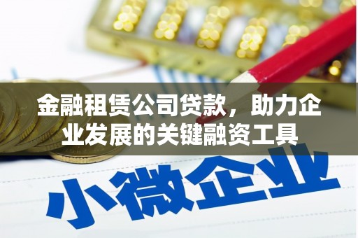 新晃金融租赁公司贷款，助力企业发展的关键融资工具