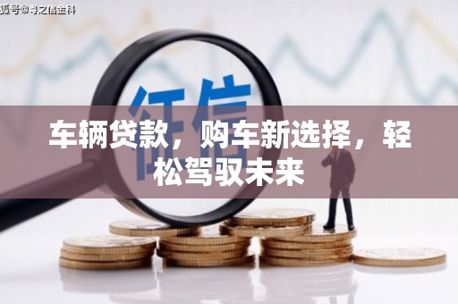 新晃车辆贷款，购车新选择，轻松驾驭未来