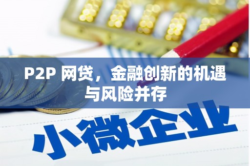 新晃P2P 网贷，金融创新的机遇与风险并存