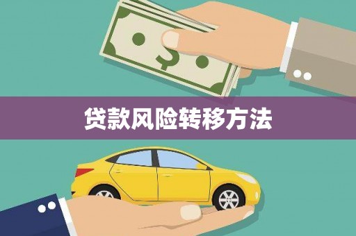 新晃贷款风险转移方法