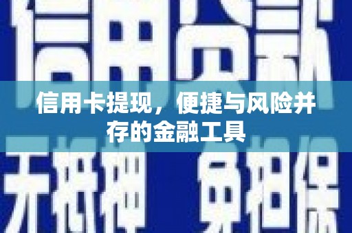 新晃信用卡提现，便捷与风险并存的金融工具