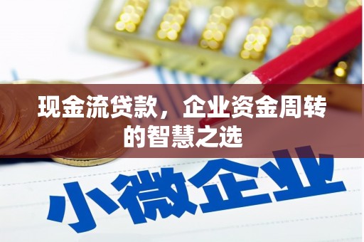 新晃现金流贷款，企业资金周转的智慧之选