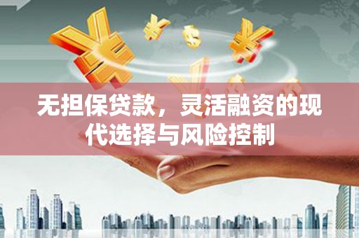 新晃无担保贷款，灵活融资的现代选择与风险控制