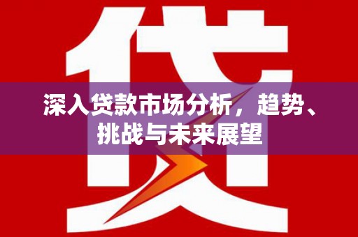 新晃深入贷款市场分析，趋势、挑战与未来展望