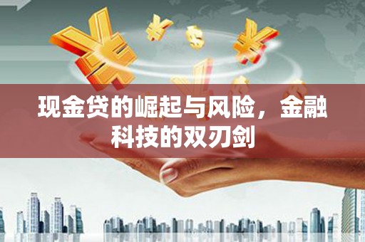 新晃现金贷的崛起与风险，金融科技的双刃剑