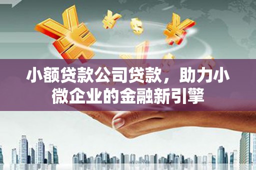 新晃小额贷款公司贷款，助力小微企业的金融新引擎