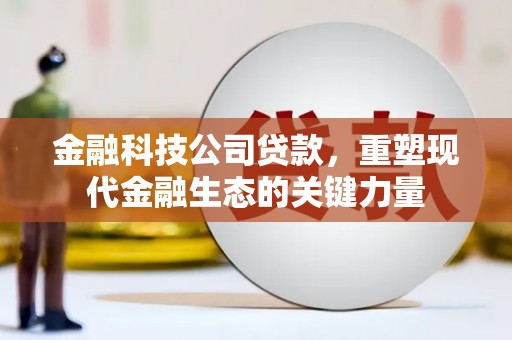 新晃金融科技公司贷款，重塑现代金融生态的关键力量