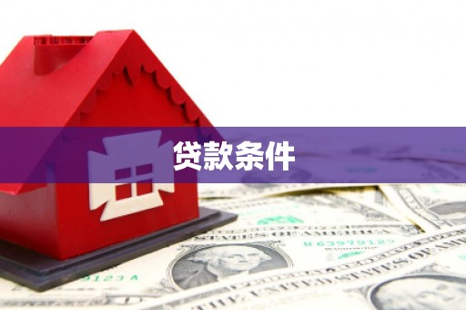 新晃贷款条件