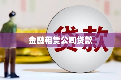 新晃金融租赁公司贷款
