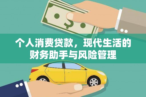 新晃个人消费贷款，现代生活的财务助手与风险管理