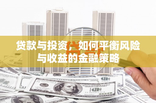 新晃贷款与投资，如何平衡风险与收益的金融策略