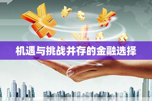 新晃机遇与挑战并存的金融选择