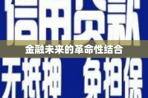 新晃金融未来的革命性结合