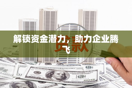 新晃解锁资金潜力，助力企业腾飞
