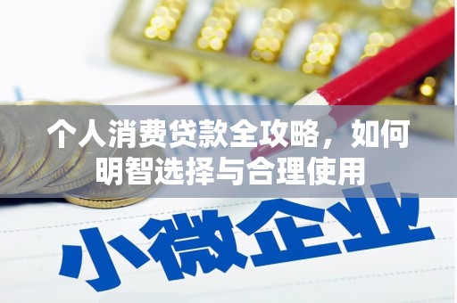 新晃个人消费贷款全攻略，如何明智选择与合理使用